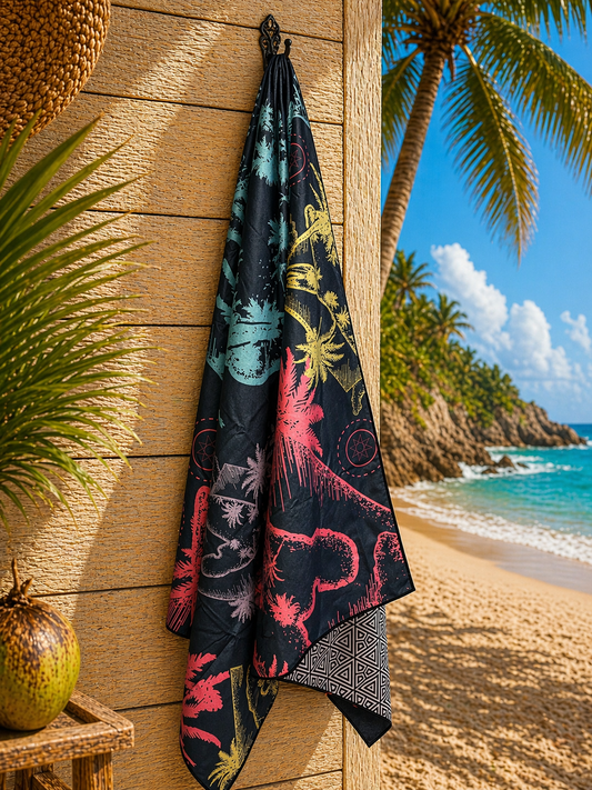 Island Neon Palms — Signature