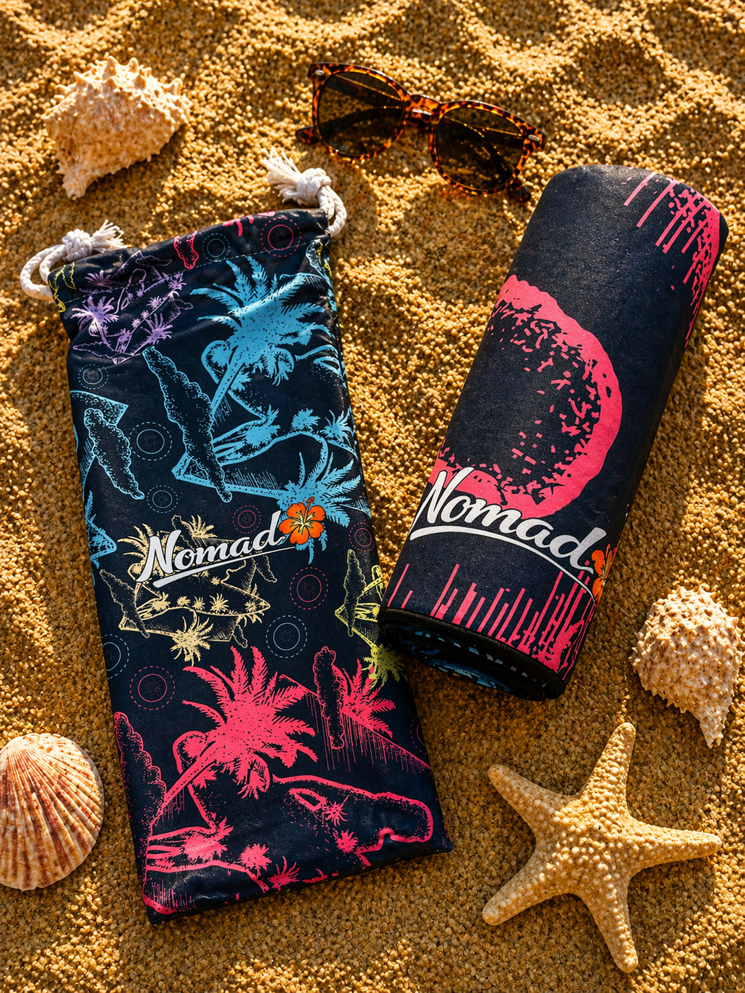 Island Neon Palms — Signature