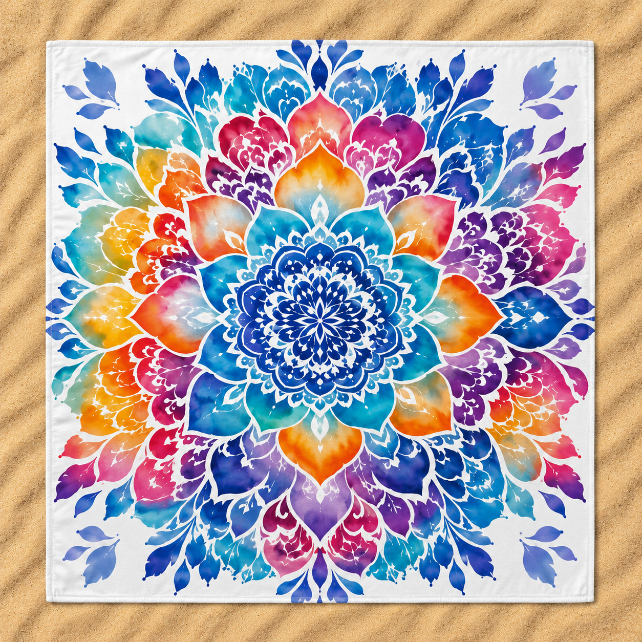 Mandala Sunset — DOUBLE *Sans sangle pour piquet*