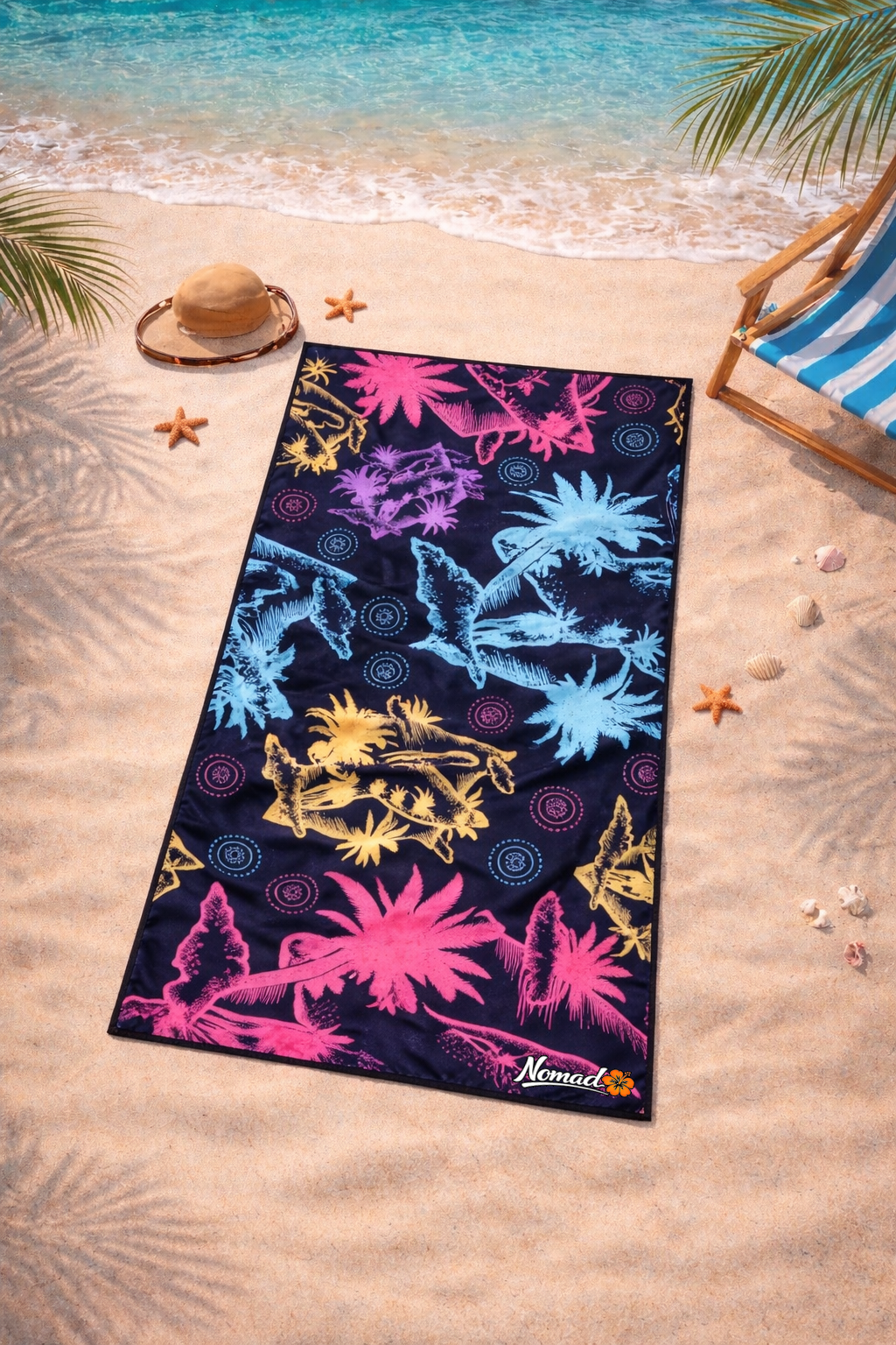 Island Neon Palms — Signature