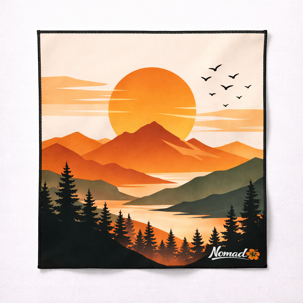 Calme des montagnes — Torchons