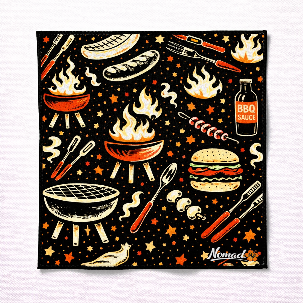 Le Roi Du BBQ — Torchons