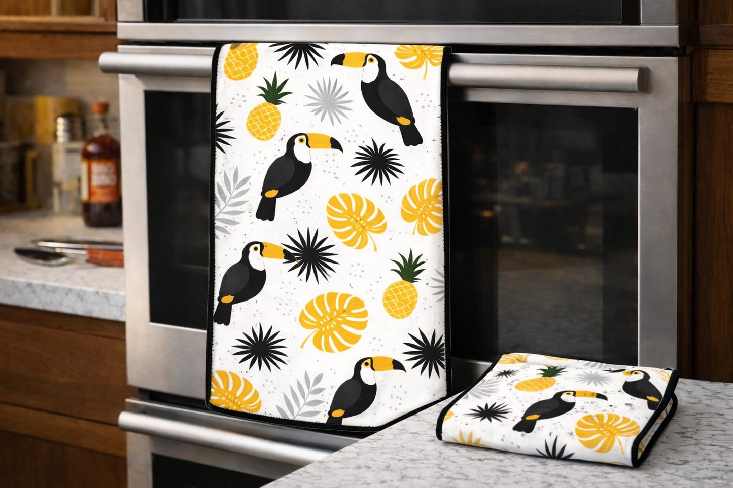 Toucan Majestueux — Linges à vaisselle