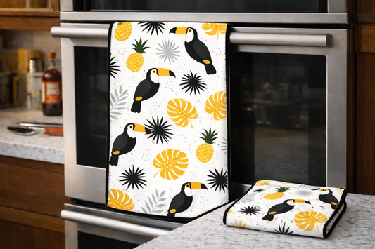 Toucan Majestueux — Linges à vaisselle